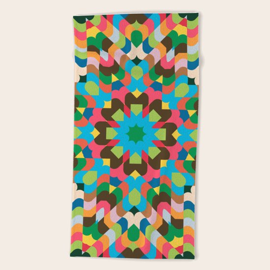 Glow Beach Towel