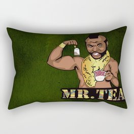 Mr. Tea, Mr.T, BA Baracus, A-Team Rectangular Pillow