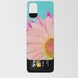 Retro pastel summer daisy Android Card Case