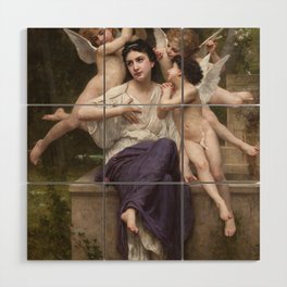 A Dream of Spring - William-Adolphe Bouguereau Wood Wall Art