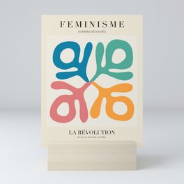 L'ART DU FÉMINISME V — Feminist Art — Matisse Exhibition Poster Mini Art Print
