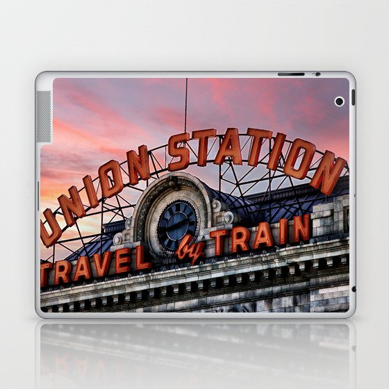 Union Station - Travel by Train Laptop & iPad Skin