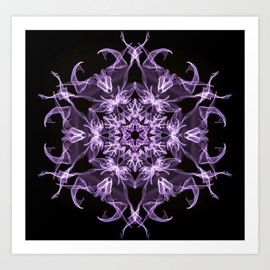 Silk pattern #27 Art Print