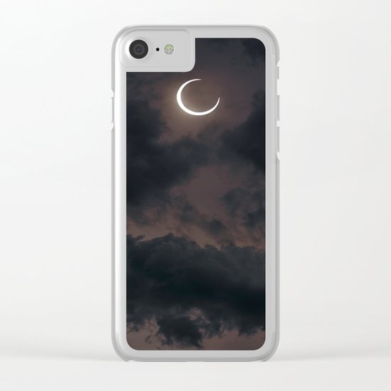 Cryptic Clear iPhone Case