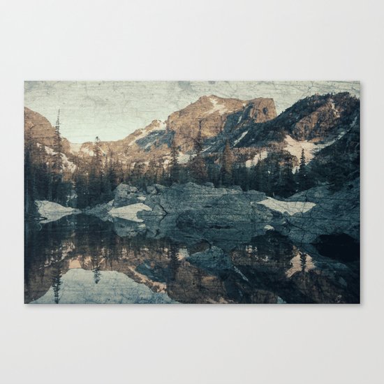 Lake Haiyaha Canvas Print