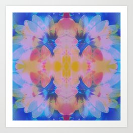 lucid bloom Art Print