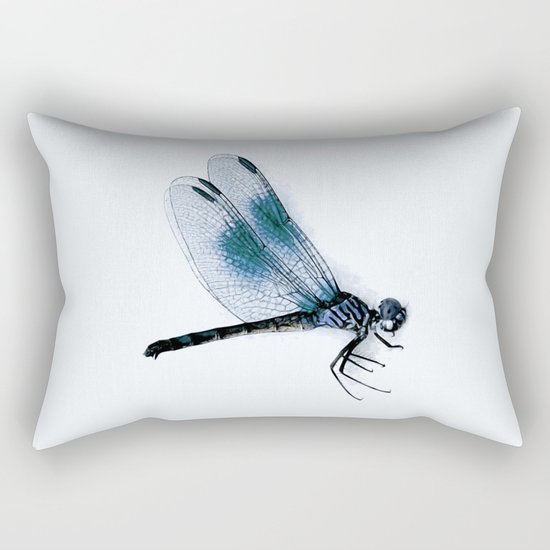 dragonfly #2 Rectangular Pillow