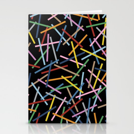 Kerplunk Black Stationery Cards