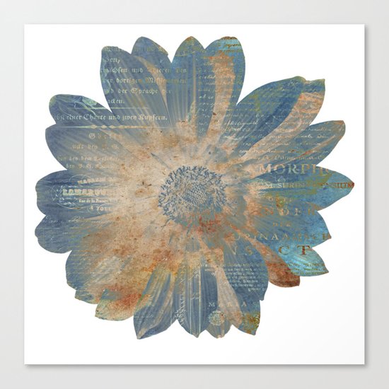 Blue Flower Canvas Print