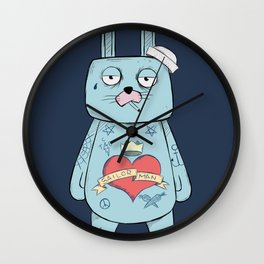 Sailor Bunny Wall Clock