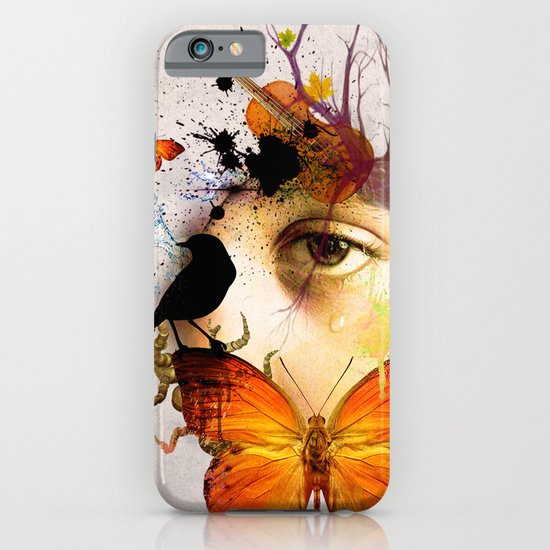 fluttery abstract iPhone & iPod Case