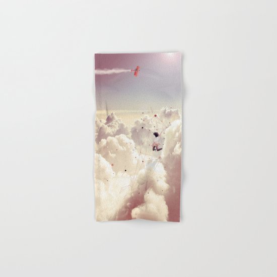 JUMPING IN FLUFFY R' Hand & Bath Towel