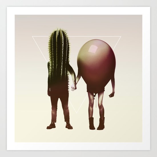 Couple Art Print