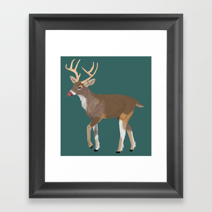 Rudolph Framed Art Print