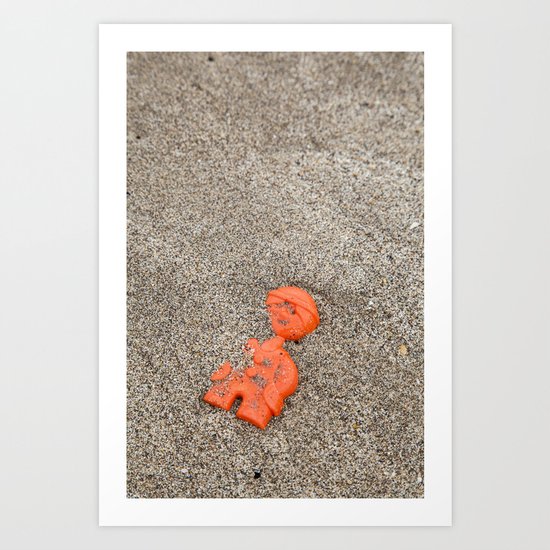 lost toy Art Print