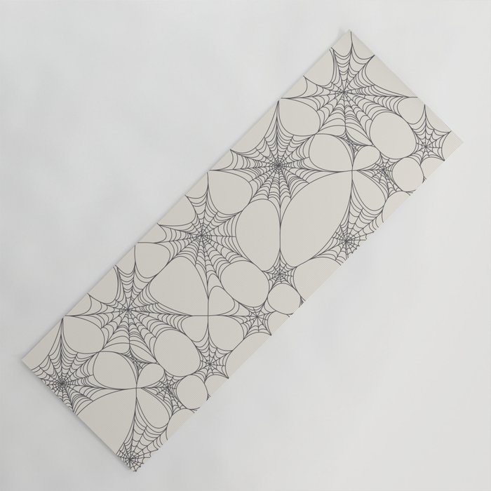 Spiderweb Pattern Yoga Mat