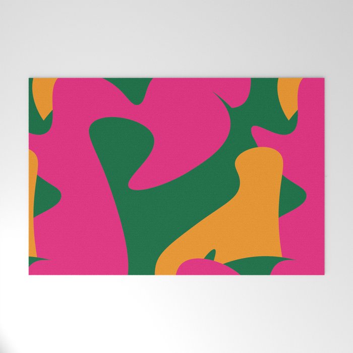 Abstract Shapes Pattern 211206 Welcome Mat