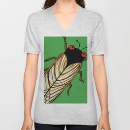 Cicada V Neck T Shirt