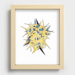 Spikes Recessed Framed Print