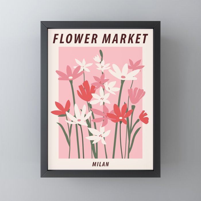 Flower market print, Paris, Abstract flowers art, Posters aesthetic, Floral  art, Retro print, Cottagecore Wall Tapestry by Kristinity Art