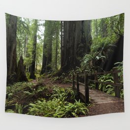 Redwood Roaming - California Wanderlust Wall Tapestry