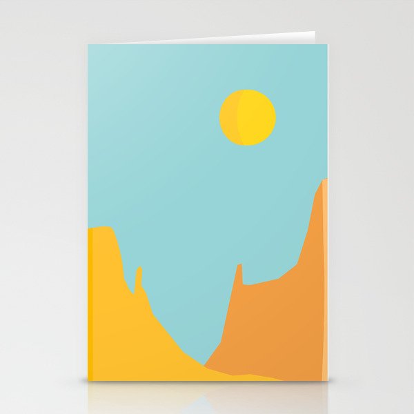 Red Rock and Blue Skies Stationery Cards