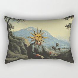 The alchemist who has achieved illumination Rectangular Pillow