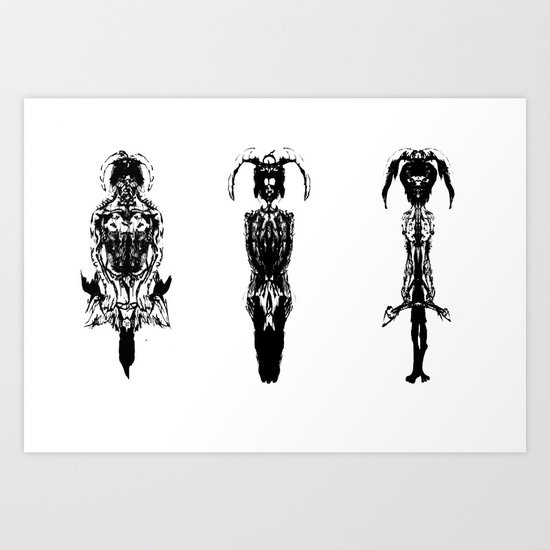 Warriors Art Print