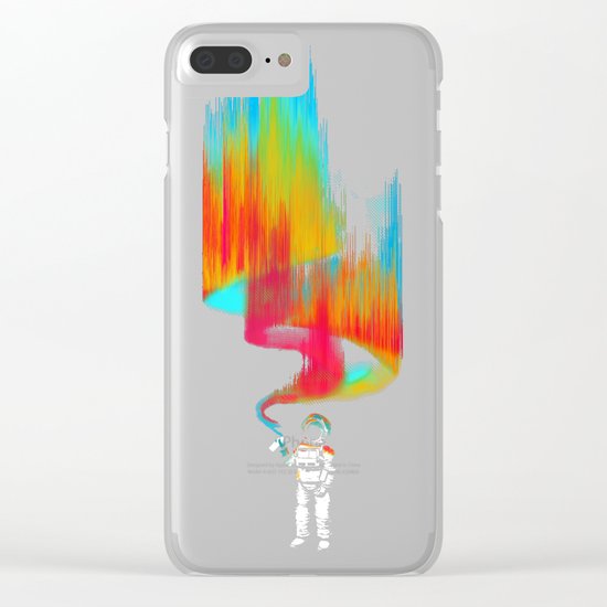 Space vandal Clear iPhone Case