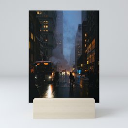 NYC street Mini Art Print