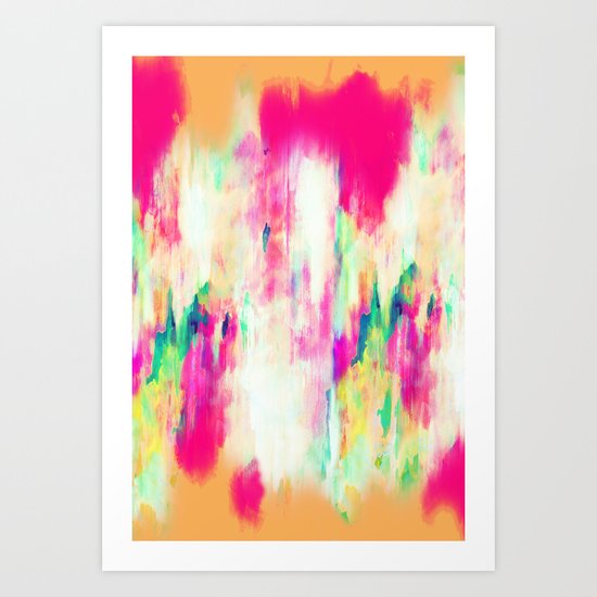 Electric Haze Art Print