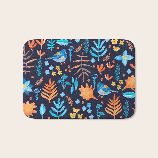 Winter Nature Bath Mat