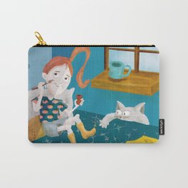Freckled girl Carry-All Pouch