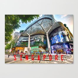 Singapore, Orchard Road Canvas Print