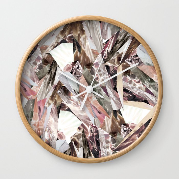 Arnsdorf SS11 Crystal Pattern Wall Clock