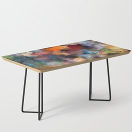 Colorful Brushstrokes Coffee Table
