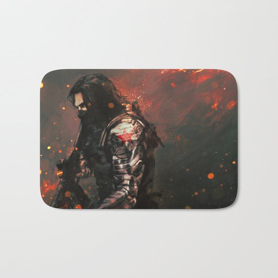 Blood in the Breeze Bath Mat