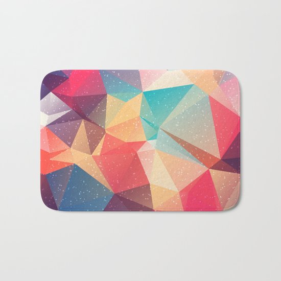 Geometric pattern Bath Mat