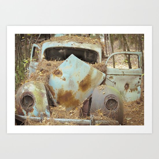 Junqueyard Blues Art Print