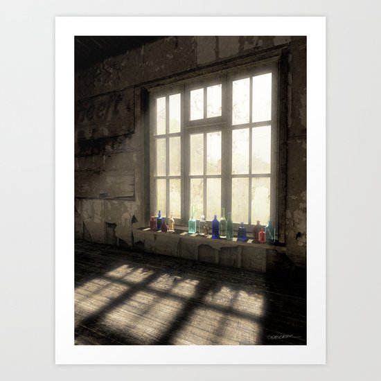 Sun Patch Art Print