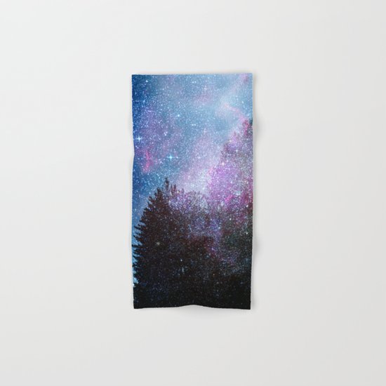 Stars forest..... Cosmic. Hand & Bath Towel