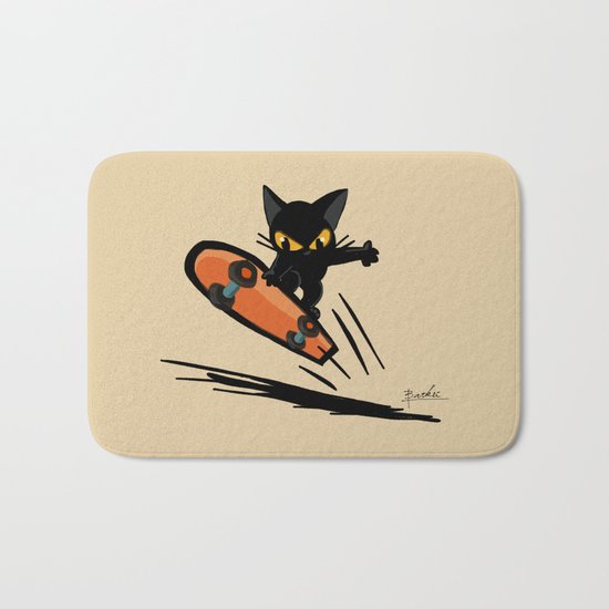 Boarder Bath Mat