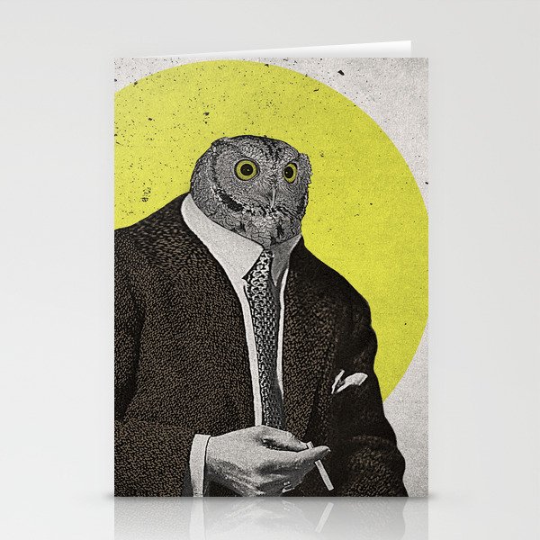 Night Owl Stationery Cards