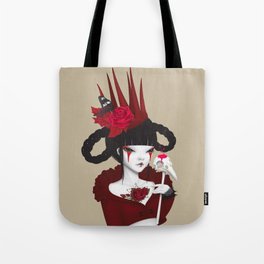 red queen Tote Bag