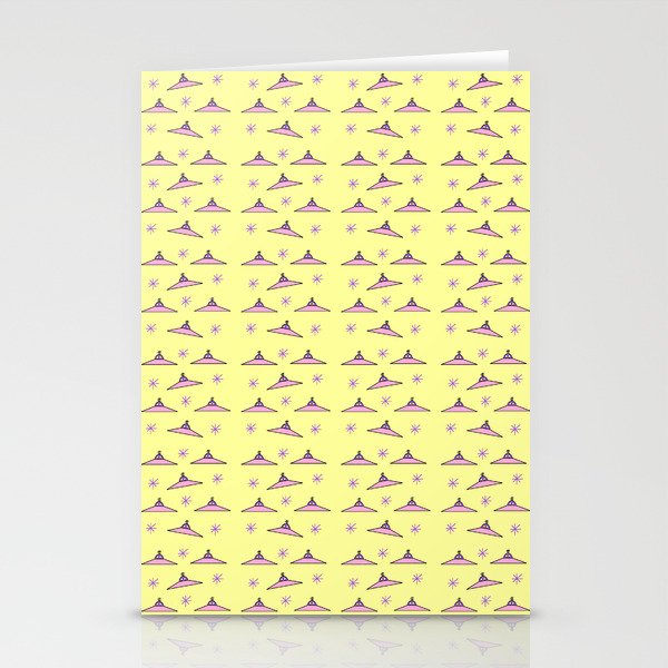 Flying saucer 7 Stationery Cards