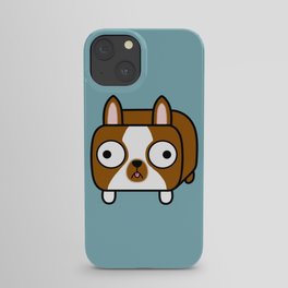 Boston Terrier Loaf - Red Brown Boston Dog iPhone Case