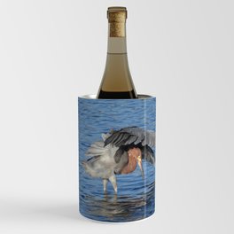 Reddish Egret Fishing Wine Chiller