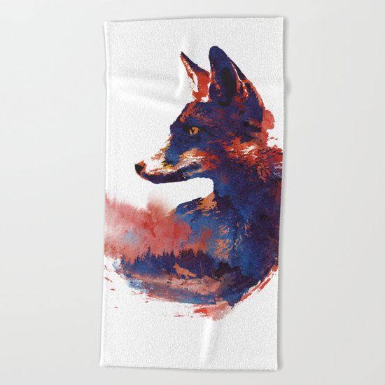 The Future is bright Beach Towel