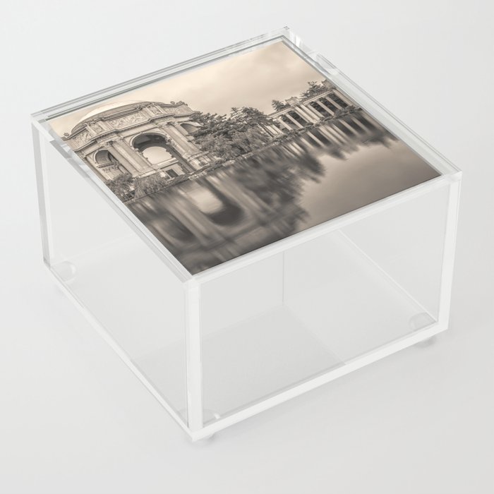 The Palace sepia Acrylic Box