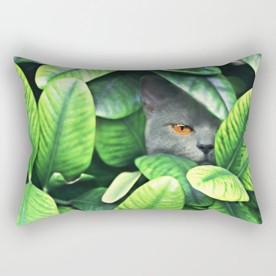 Jungle Cat Rectangular Pillow